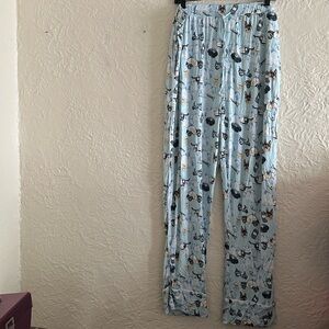 Posh Peanut Bamboo Pajama Pants 3XL Police Blue Badge Dog Helicopter Car Adult